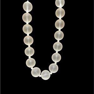 Sassy Jones frosted beads.